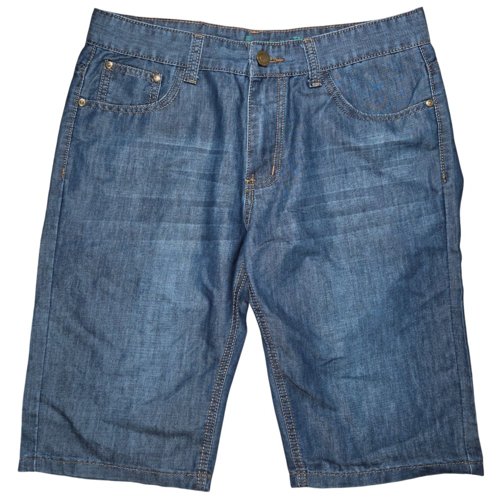 Jeep WOLFTOOTH Mens‎ Denim Shorts Blue Casual Outdoor Size 33